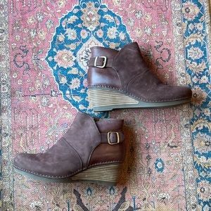 Burgundy Dansko Wedge